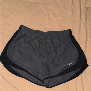 Nike Black Athletic Shorts with Moisture-Wicking Fabric